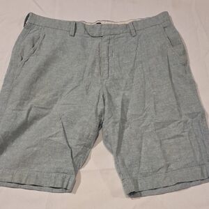 J. Crew Men's Heather Gray Flat Front Shorts